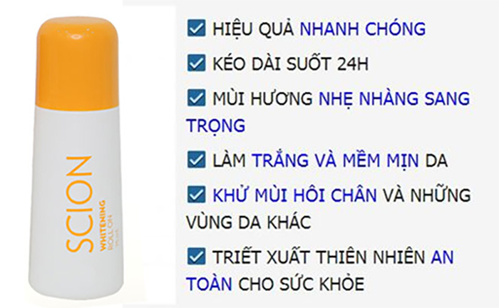 lan khu mui scion pure white 75ml roll on nuskin my anh 001