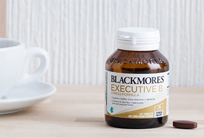 vien giam stress blackmores executive b stress formula 28 vien uc anh 1