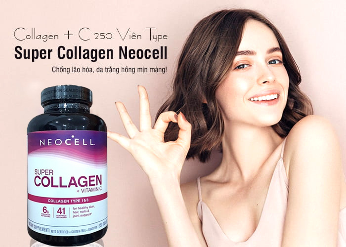 vien uong dep da neocell super collagen c 6000mg 250 vien my anh 2