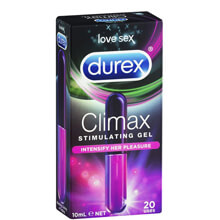 Gel bôi trơn cho nữ Durex Climax Úc 10ml - Kích thích và tăng khoái cảm