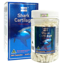 Hỗ trợ xương khớp Sụn Cá Mập Costar Shark Cartilage 750mg Úc  365 Viên