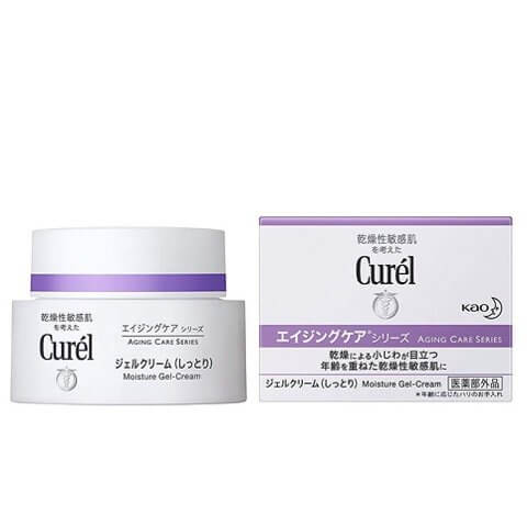 Kem dưỡng Curél chống lão hóa Aging Care Series Moisture Gel–Cream Kao 40g Nhật Bản