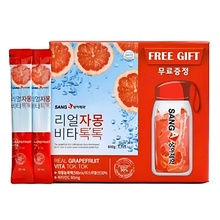 Nước ép bưởi giảm cân Real Grapefruit Vita Body Plus Sanga 30 gói Hàn Quốc