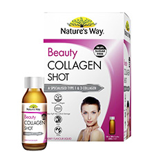 Nước uống Beauty Collagen Shot Nature's Way của Úc hộp 10 chai x 50ml