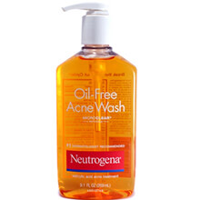 Sữa rửa Mặt Neutrogena Oil-Free Acne Wash 269ml trị mụn của Mỹ