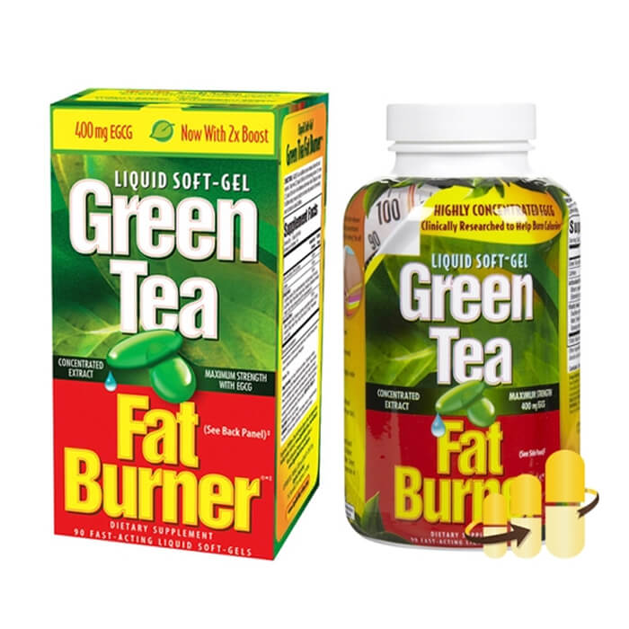 Trà giảm cân Green Tea Fat Burner của Mỹ (200 viên)