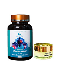 Viên uống bổ xương khớp Hồng Đan Khớp 100g (tặng 1 hộp Cao Xoa Hồng Tâm)
