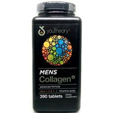 Viên Uống Collagen Cho Nam Youtheory Men's Type 1, 2 & 3 Mỹ 390 Viên