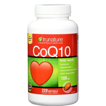 Viên uống hỗ trợ tim mạch Trunature CoQ10 của Mỹ 220 viên