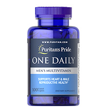 Viên Uống Bổ Sung Vitamins Cho Nam Puritan's Pride One Daily Men's Multivitamin của Mỹ 100 viên