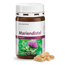 Viên uống Sanct Bernhard Mariendistel hỗ trợ giải độc gan và tăng cường chức năng gan - Hộp 120 viên - Đức