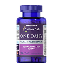 Vitamin tổng hợp cho nữ One Daily Women's Multivitamin Puritan's Pride của Mỹ 100 viên