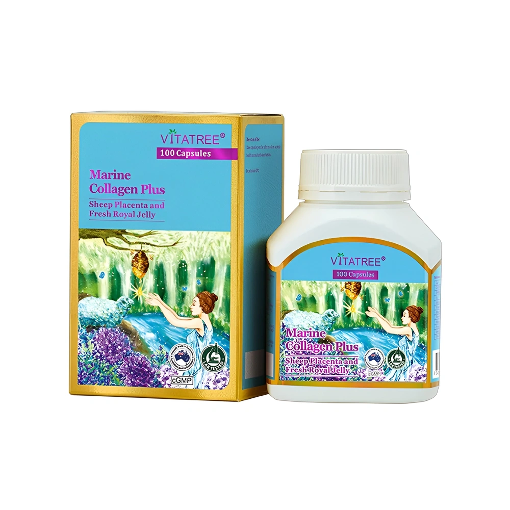 Vitatree Marine Collagen Plus 100 viên – Giải pháp làm đẹp da từ Úc